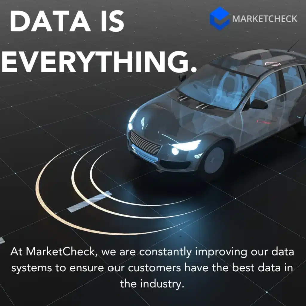 MarketCheck: Data is everything